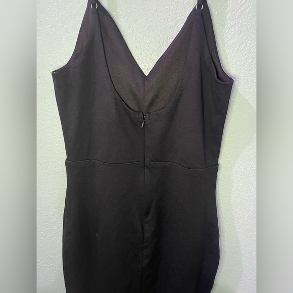 Lulu's Black Asymmetrical Dress - Picture 6 of 7